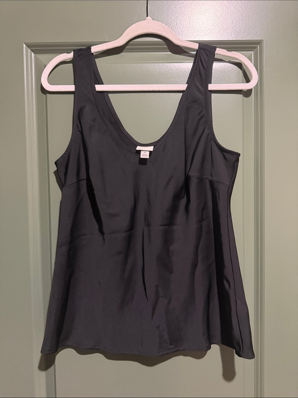 a new day Black Scoop Neck Tank Top